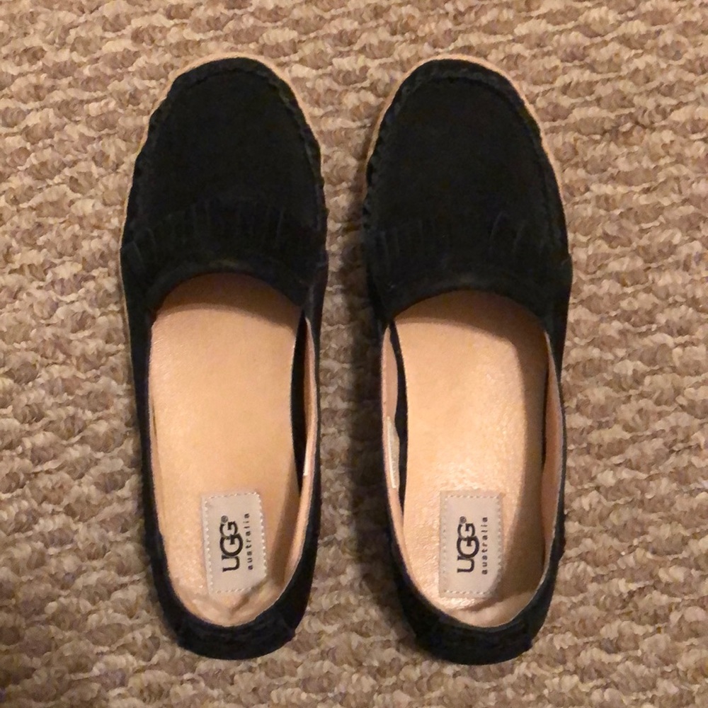 Ugg Australia espadrille suede flats